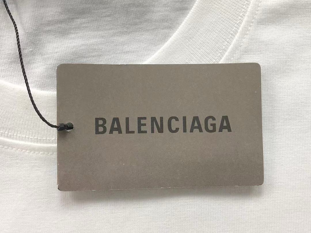 Balenciaga 113 B⭐L⭐⭐⭐IA⭐A T-SHIRT 5207270370 (Im 170Cm 60Kg I Wear Size 2XL In The Phot) - Image 16