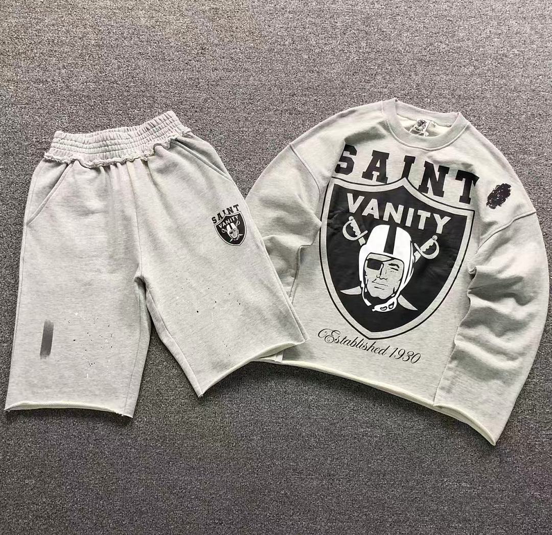 Saint Vanity SHORTS218 SA⭐N⭐ VA⭐IT⭐ HOODIE SHORTS 3206035072 (Im 170Cm 60Kg I Wear Size M In The Phot)
