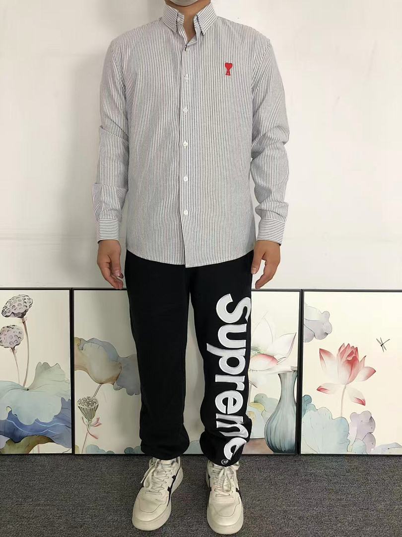 AMI 175 AMI SHIRT 1241002159 (Im 170Cm 60Kg I Wear Size S In The Phot) - Image 3
