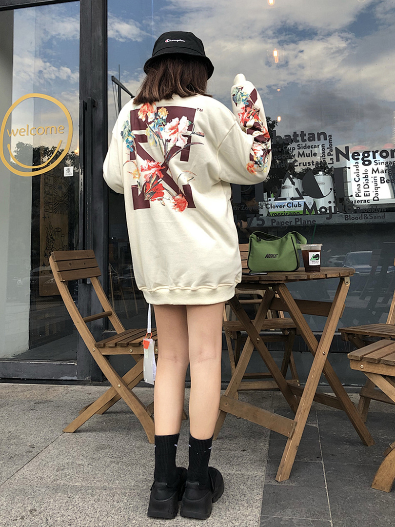 Off-White 119 OFF-WHITE (WHITE HOODIE) - Image 44