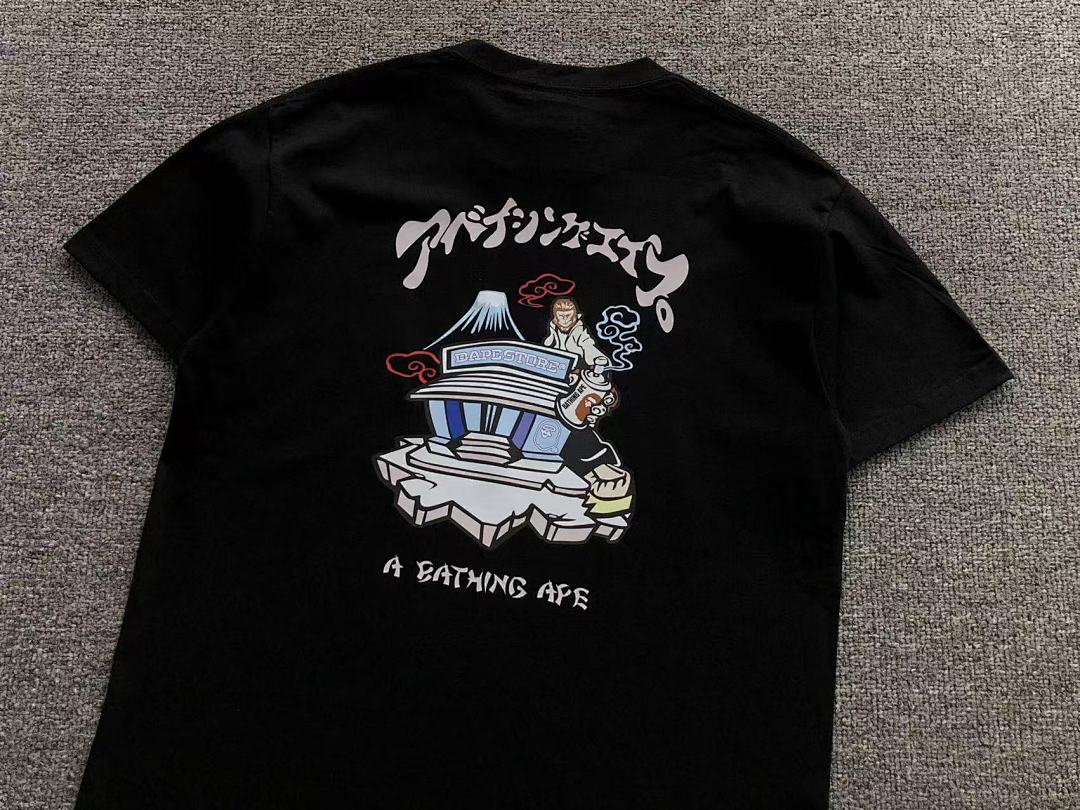 Bape 85 BAPE T-SHIRT 3104180531 (Im 170Cm 60Kg I Wear Size L In The Phot) - Image 9