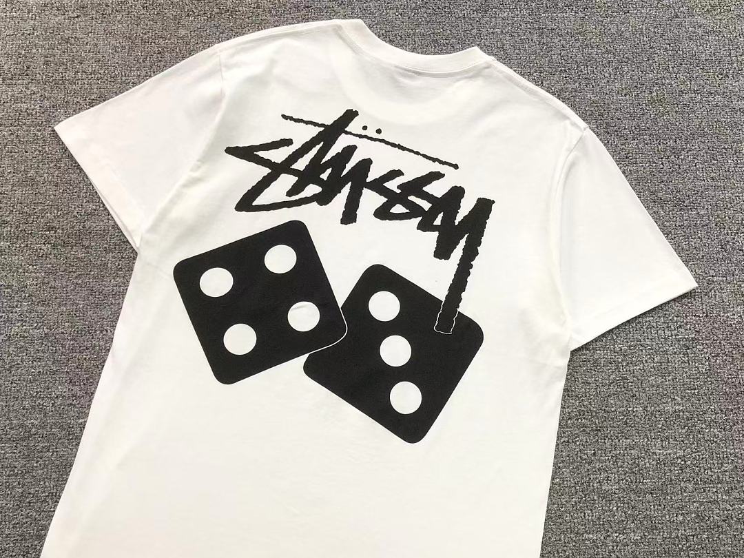 Stussy 128 STUSSY T-SHIRT 22052534001 (Im 170Cm 60Kg I Wear Size L In The Phot) - Image 9