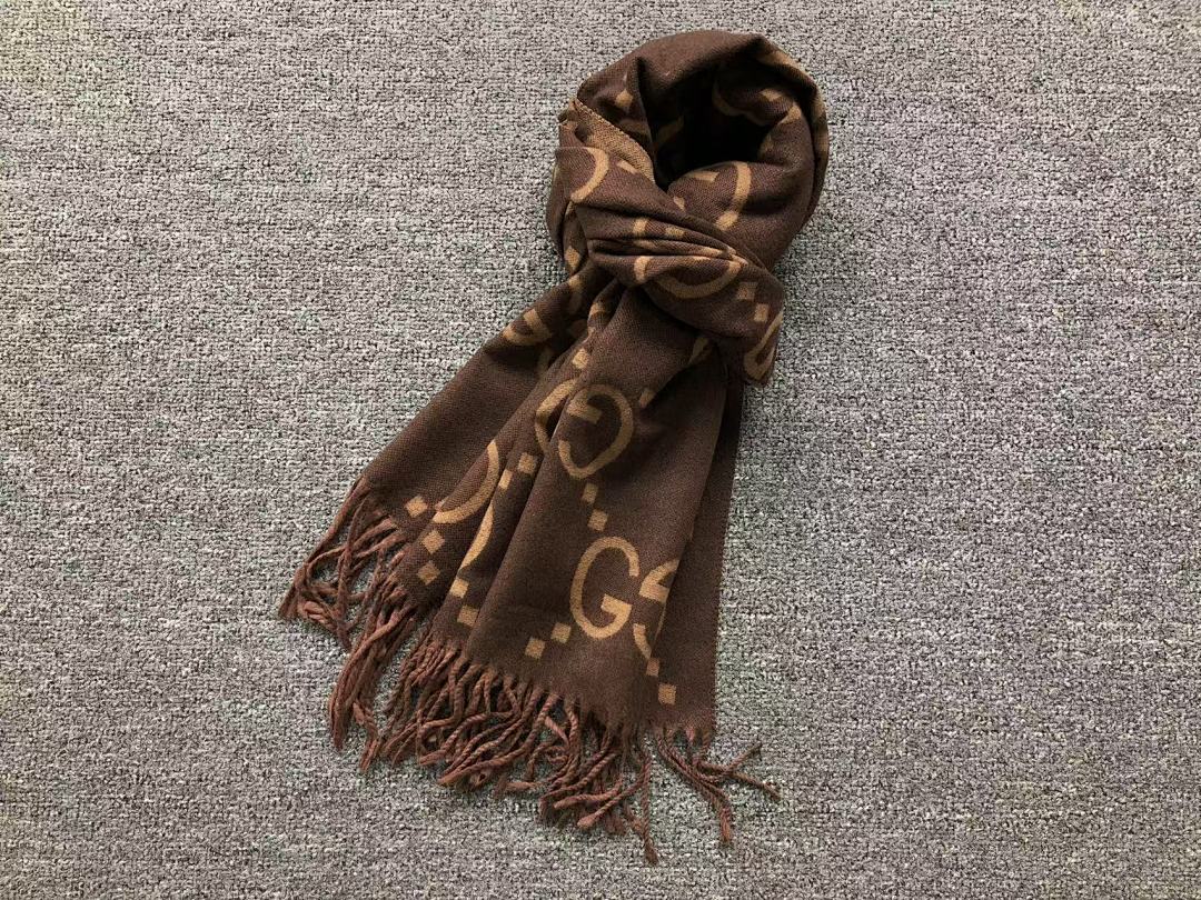 Gucci 98 G⭐C⭐I SCARF 581201102 (Long 180CM* Wide 65CM*) - Image 5