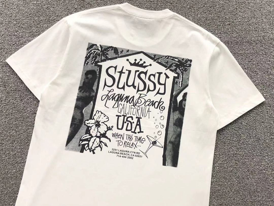 Stussy 85 STUSSY T-SHIRT 215132602 (Im 170Cm 60Kg I Wear Size M In The Phot) - Image 8