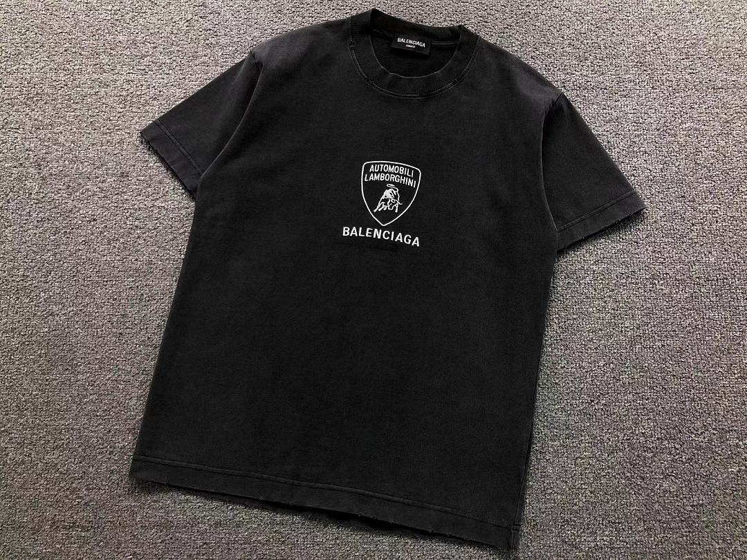 Balenciaga 125 B⭐L⭐⭐⭐IA⭐A T-SHIRT 5208070681 (Im 170Cm 60Kg I Wear Size S In The Phot) - Image 12
