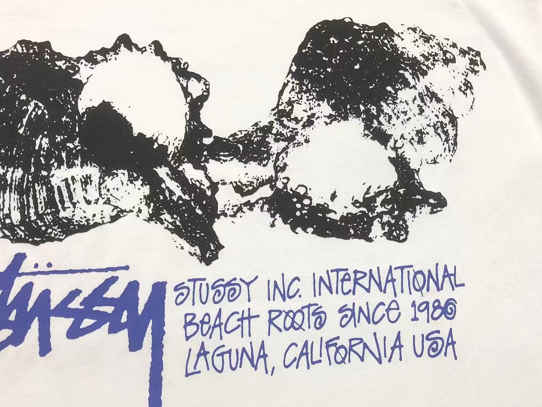 Stussy 72 STUSSY T-SHIRT 52080509182 (Im 170Cm 60Kg I Wear Size M In The Phot) - Image 10