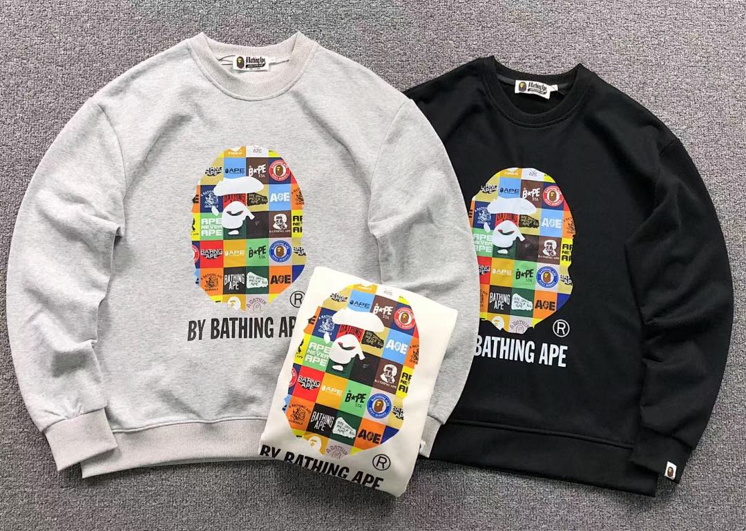 Bape 125 BAPE HOODIE 4111281317 (Im 170Cm 55Kg I Wear Size S In The Phot) - Image 5