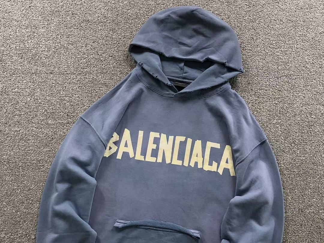 Balenciaga 258 B⭐L⭐⭐⭐IA⭐A HOODIE 3110170721 (Im 170Cm 60Kg I Wear Size M In The Phot) - Image 17