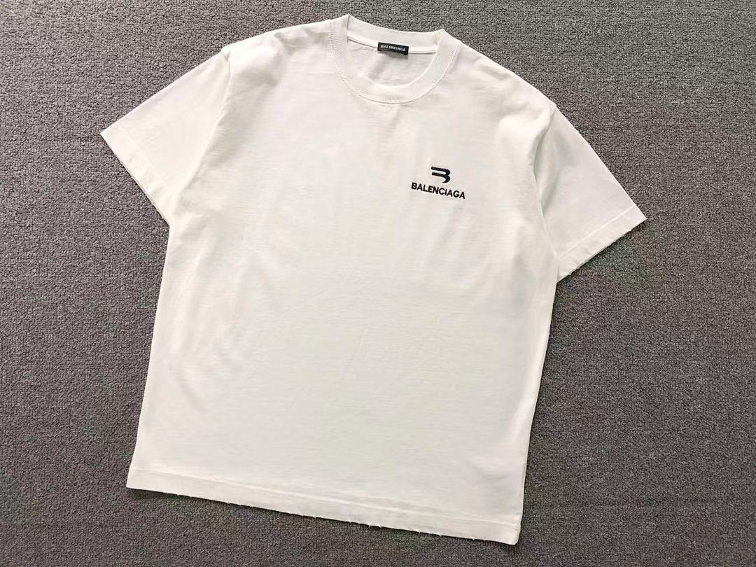 Balenciaga 118 B⭐L⭐⭐⭐IA⭐A T-SHIRT 42013111133 (Im 170Cm 60Kg I Wear Size 2XL In The Phot) - Image 7