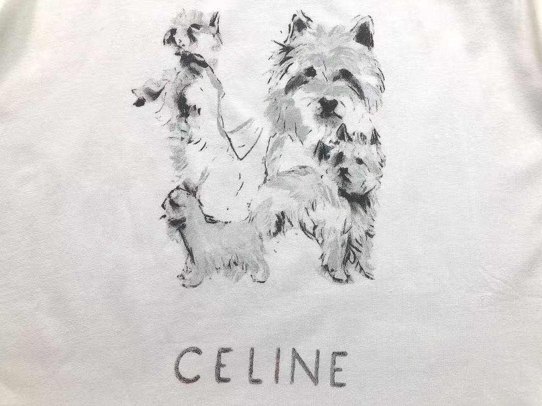 Celine 138 C⭐L⭐⭐E T-SHIRT 22042306001 (Im 170Cm 60Kg I Wear Size M In The Phot) - Image 8