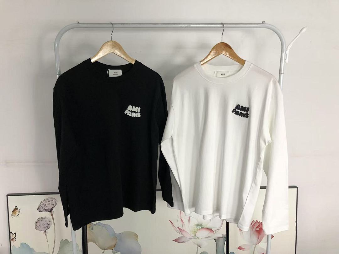 Unbranded 138 AMI LONG SLEEVED 219170701 (Im 170Cm 60Kg I Wear Size M In The Phot) - Image 22
