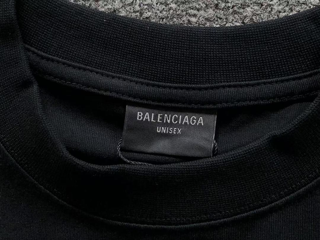 Balenciaga 118 B⭐L⭐⭐⭐IA⭐A T-SHIRT 42050406156 (Im 170Cm 60Kg I Wear Size 1 In The Phot) - Image 11