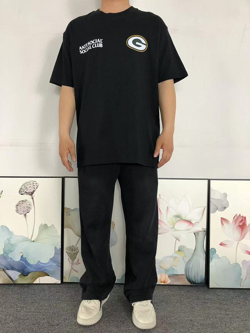 Christian Louboutin 85 ANTI SOCIAL CLUB T-SHIRT 123131402 (Im 170Cm 60Kg I Wear Size L In The Phot) - Image 3
