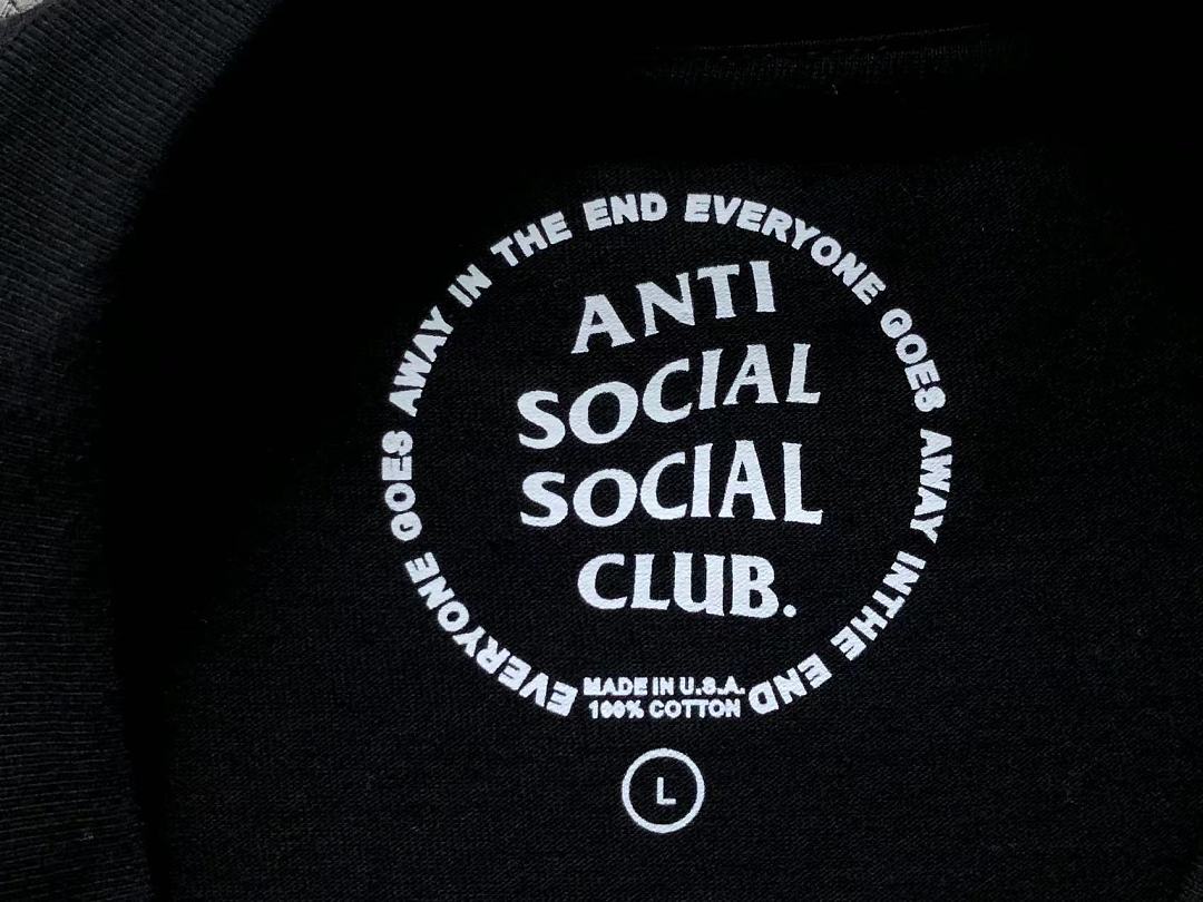 Christian Louboutin 88 ANTI SOCIAL CLUB T-SHIRT 3206211102 (Im 170Cm 60Kg I Wear Size L In The Phot) - Image 19