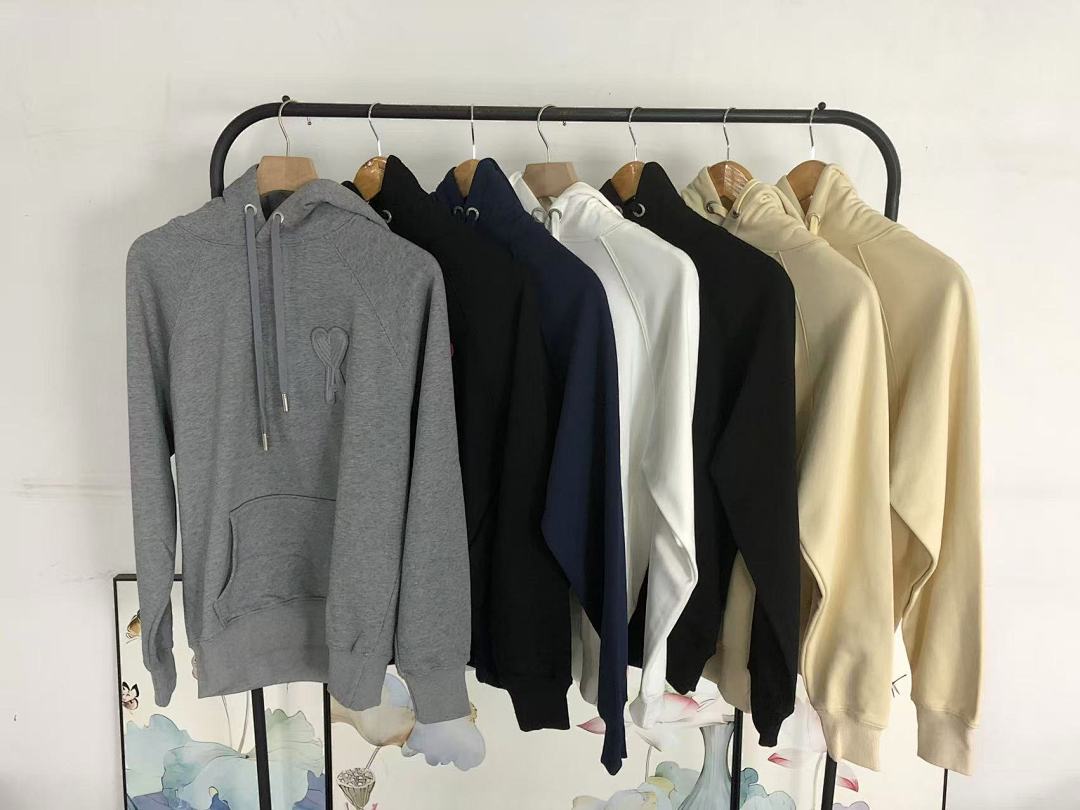 AMI 158 AMI HOODIE 3201123017 (Im 170Cm 60Kg I Wear Size S In The Phot) - Image 38