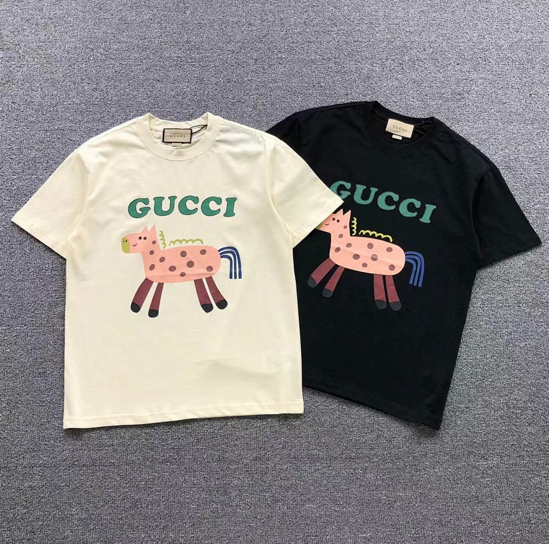 Gucci 78 G⭐C⭐I T-SHIRT 5051621101 (Im 170Cm 60Kg I Wear Size S In The Phot)