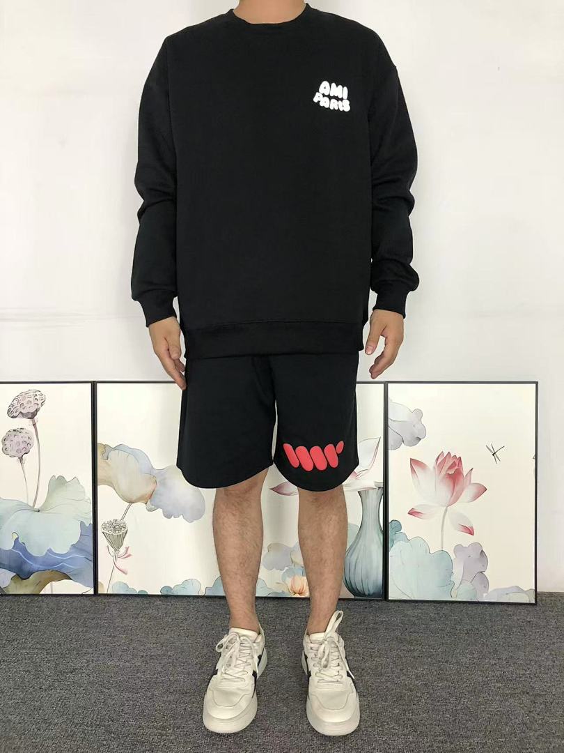 Unbranded 175 AMI HOODIE 219201501 (Im 170Cm 60Kg I Wear Size L In The Phot) - Image 3