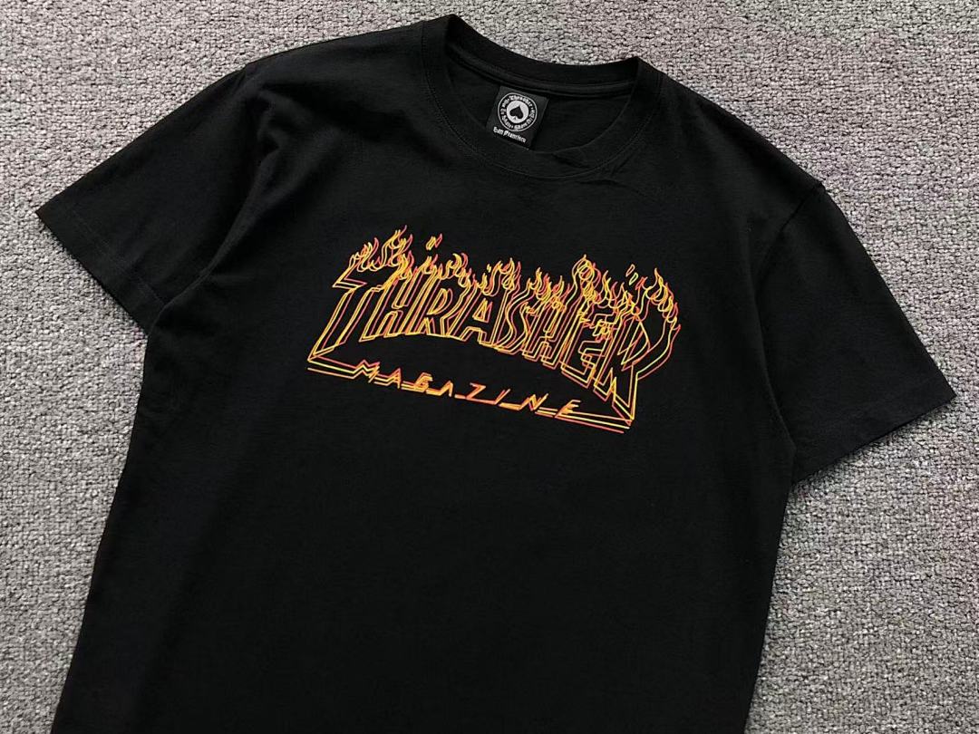 Thrasher 68 THRASHER T-SHIRT 41060903121 (Im 170Cm 60Kg I Wear Size M In The Phot) - Image 7