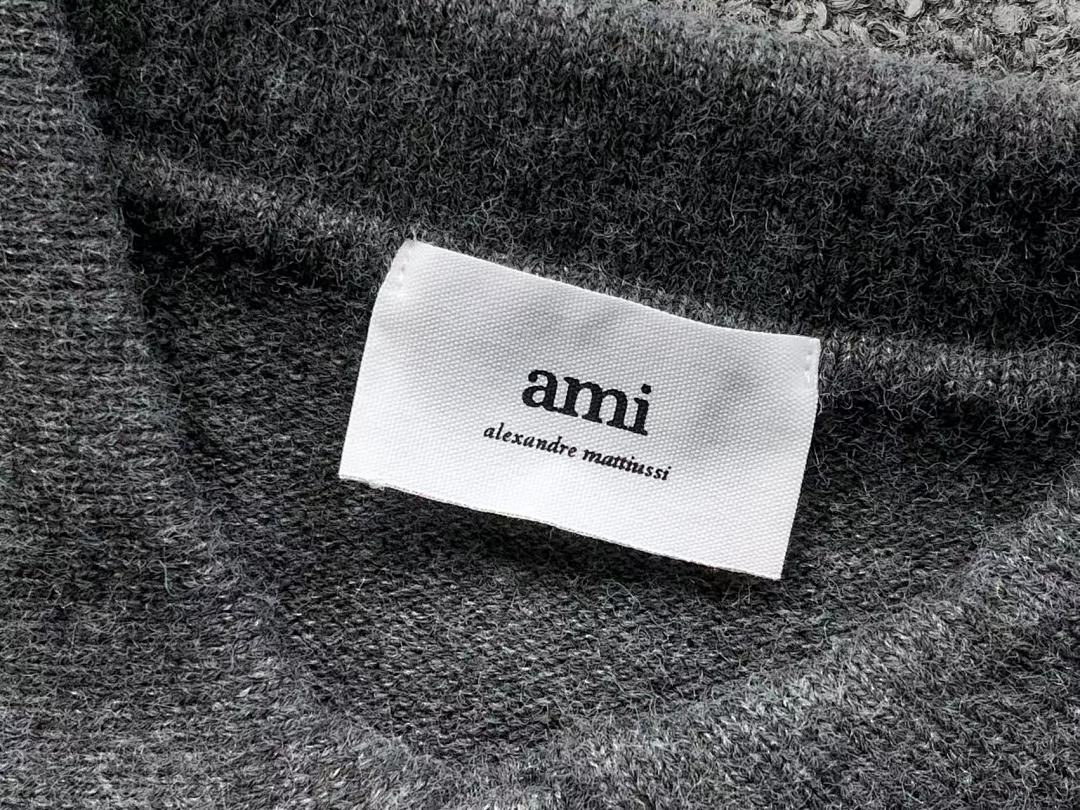 AMI 168 AMI SWEATER 3109300221 (Im 170Cm 60Kg I Wear Size S In The Phot) - Image 23