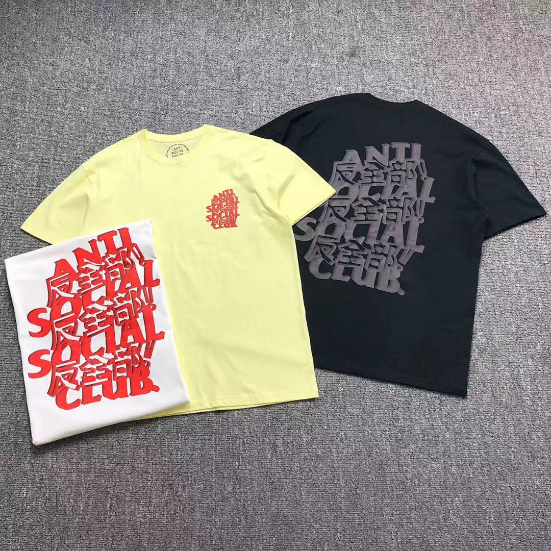 Christian Louboutin 85 ANTI SOCIAL CLUB T-SHIRT