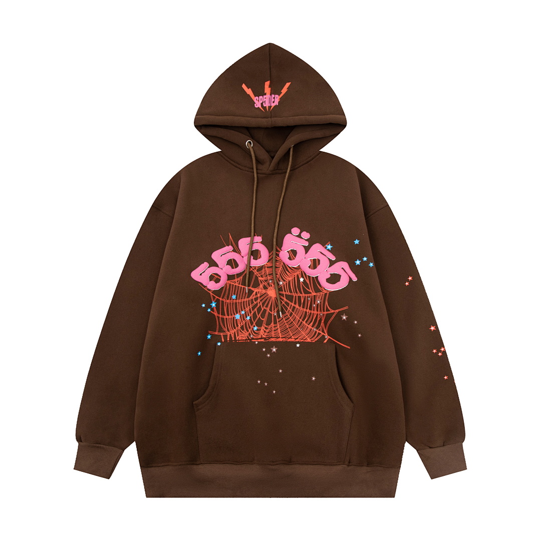 Sp5der TROUSERS115 SP5DER 555 HOODIE - Image 7