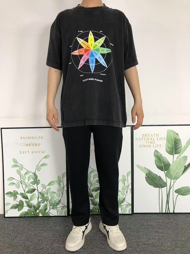 Balenciaga 128 B⭐L⭐⭐⭐IA⭐A T-SHIRT 213041821 (Im 170Cm 55Kg I Wear Size L In The Phot) - Image 3