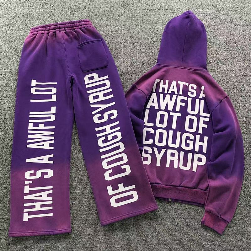 Cough Syrup Cough Syrup TROUSERS 128 COU⭐H SY⭐UP HOODIE, photo 1