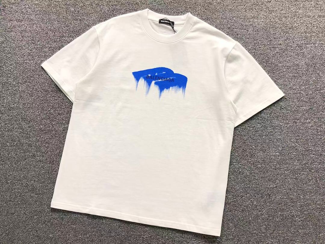Balenciaga 113 B⭐L⭐⭐⭐IA⭐A T-SHIRT 5261104147 (Im 170Cm 60Kg I Wear Size M In The Phot) - Image 7