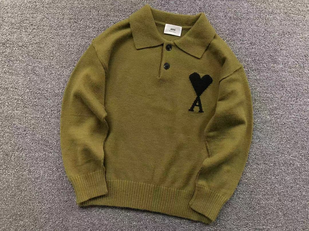 AMI 168 AMI SWEATER 3109300221 (Im 170Cm 60Kg I Wear Size S In The Phot) - Image 14