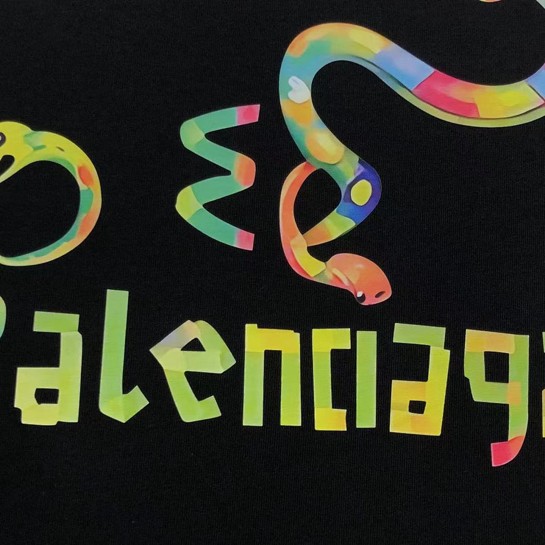 Balenciaga 95 B⭐L⭐⭐⭐IA⭐A T-SHIRT 502172681 (Im 170Cm 57Kg I Wear Size 1 In The Phot) - Image 12