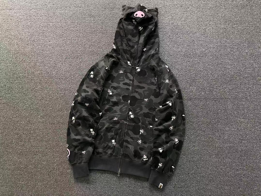 Bape 305 BAPE HOODIE 3205184311 (Im 170Cm 60Kg I Wear Size M In The Phot) - Image 12