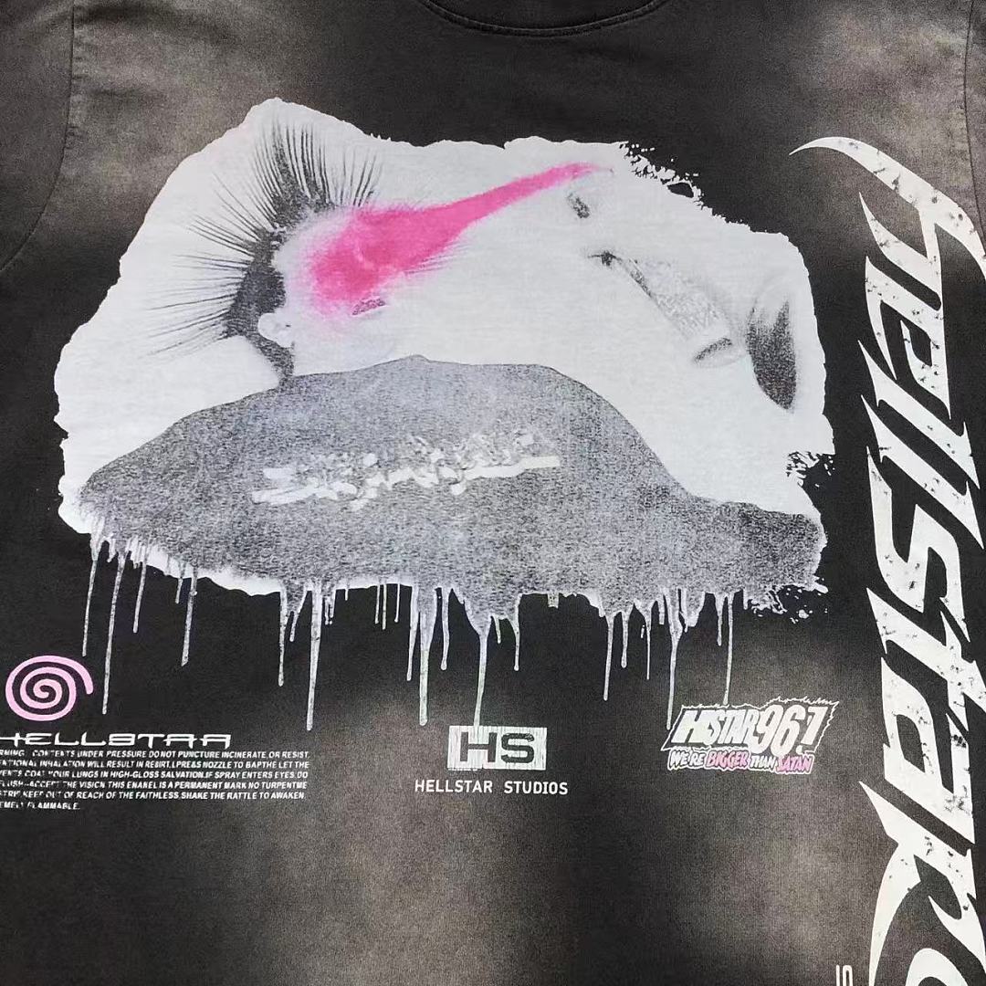Hellstar 139 HELLSTAR T-SHIRT 3207261172 (Im 170Cm 60Kg I Wear Size L In The Phot) - Image 9