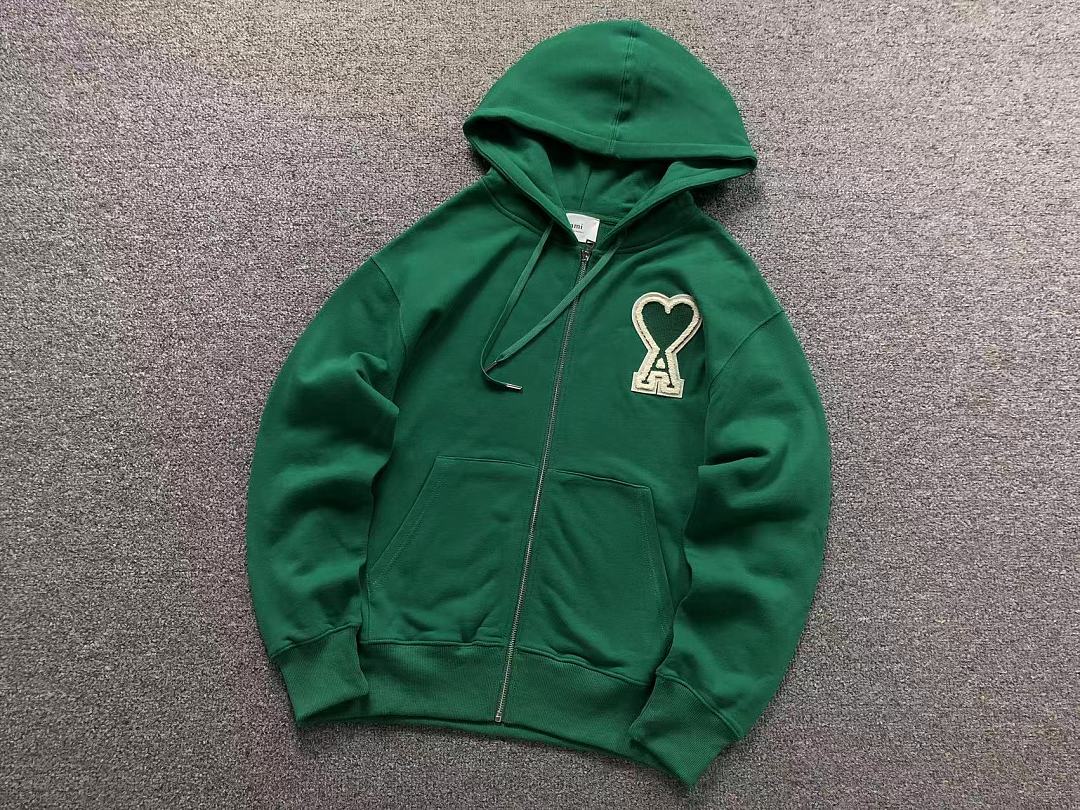 AMI 208 TROUSERS 178 AMI HOODIE - Image 12