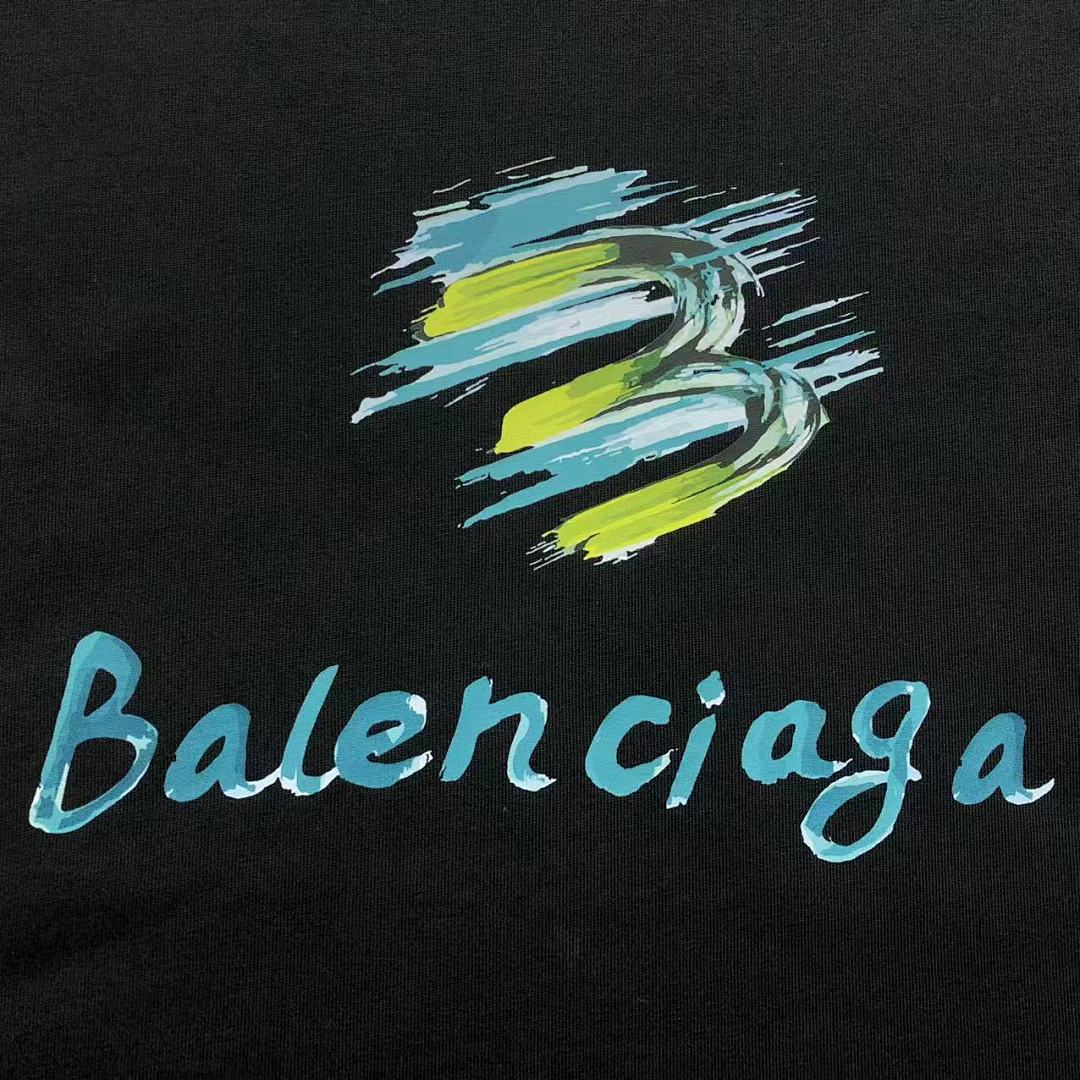 Balenciaga 115 B⭐L⭐⭐⭐IA⭐A T-SHIRT 5232321147 (Im 170Cm 60Kg I Wear Size L In The Phot) - Image 13