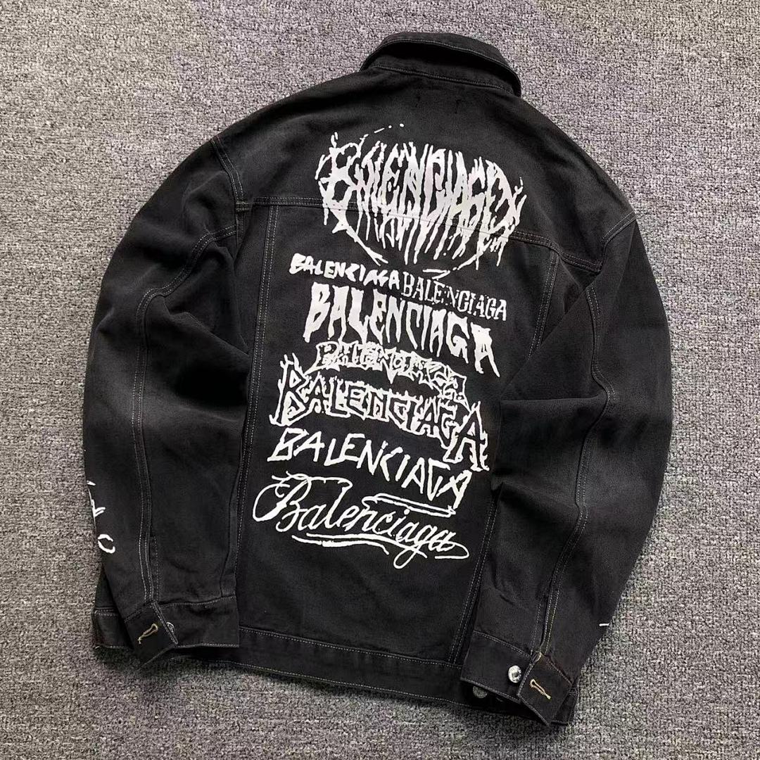 Balenciaga 195 B⭐L⭐⭐⭐IA⭐A JACKET 2122616001 (Im 170Cm 57Kg I Wear Size L In The Phot)