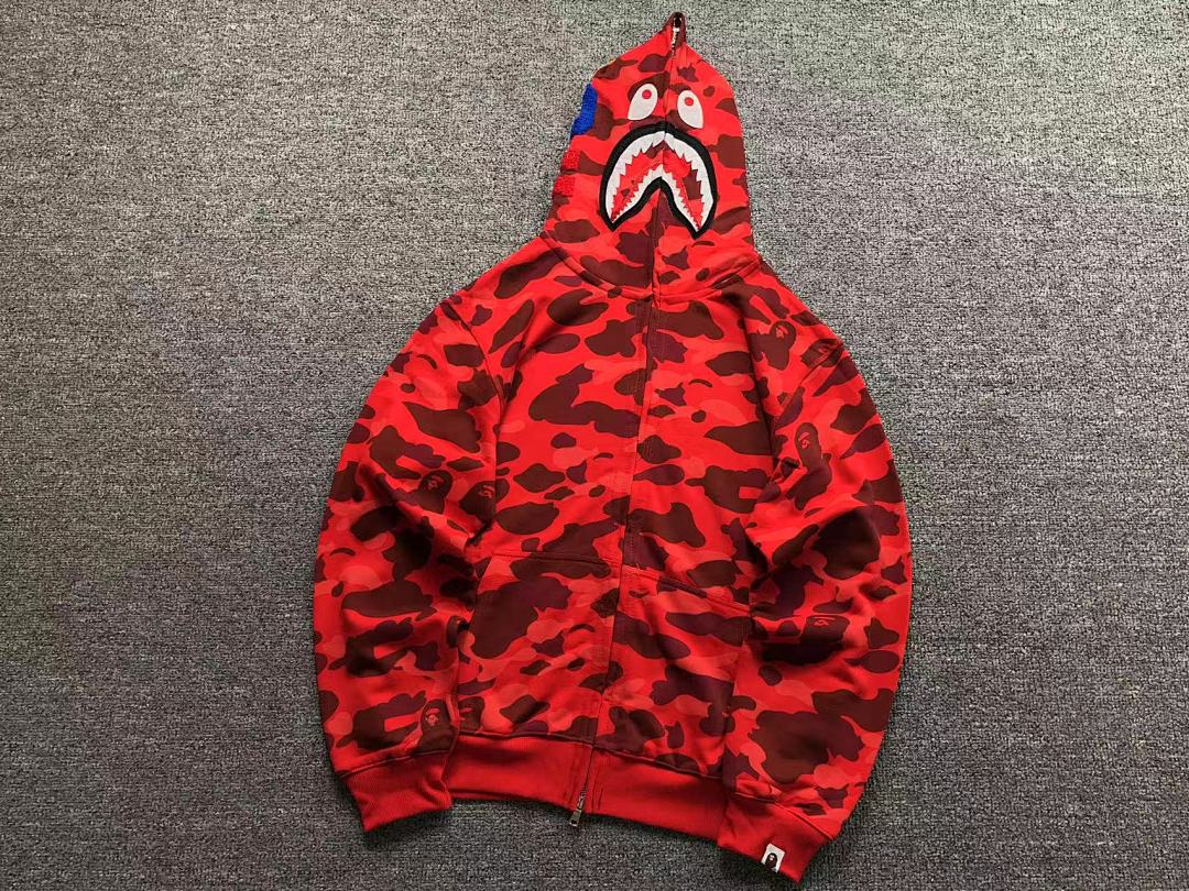 Bape 218 BAPE HOODIE 4111100277 (Im 170Cm 60Kg I Wear Size L In The Phot) - Image 33