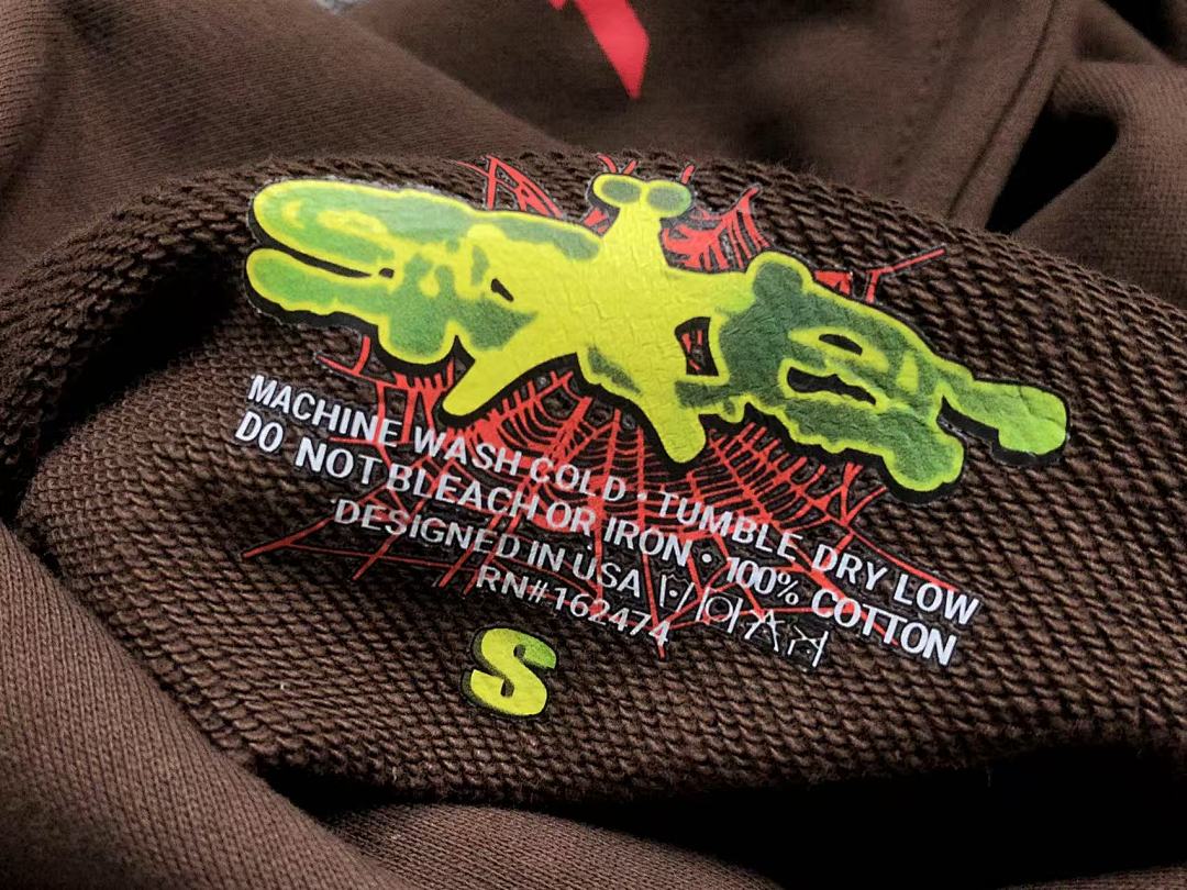 Sp5der 125 SP5DER HOODIE 5212109158 (Im 170Cm 60Kg I Wear Size S In The Phot) - Image 16
