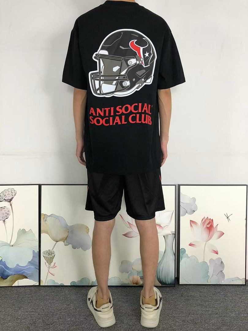 Christian Louboutin 88 ANTI SOCIAL CLUB T-SHIRT 2206211502 (Im 170Cm 60Kg I Wear Size L In The Phot) - Image 4