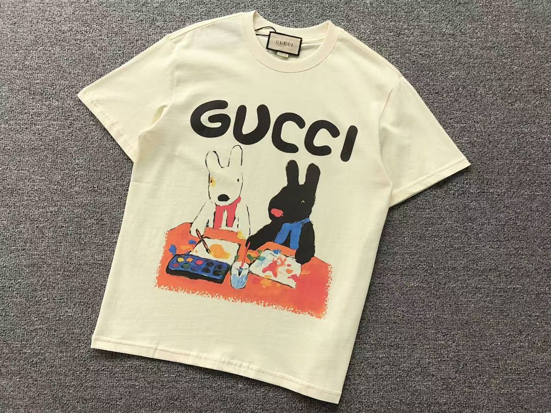 Gucci 85 G⭐C⭐I T-SHIRT 560604101 (Im 170Cm 60Kg I Wear Size S In The Phot) - Image 6