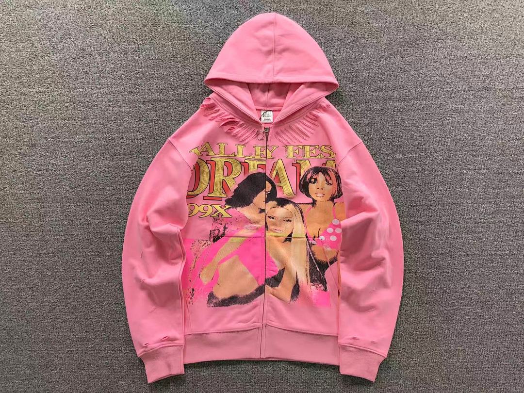 Unbranded 168 V⭐LL⭐Y HOODIE 1110220896 (Im 170Cm 60Kg I Wear Size S In The Phot) - Image 5