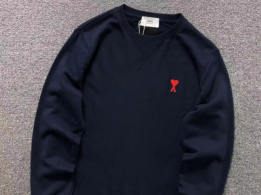 Unbranded 185 AMI HOODIE 2111140201 (Im 170Cm 60Kg I Wear Size M In The Phot) - Image 12