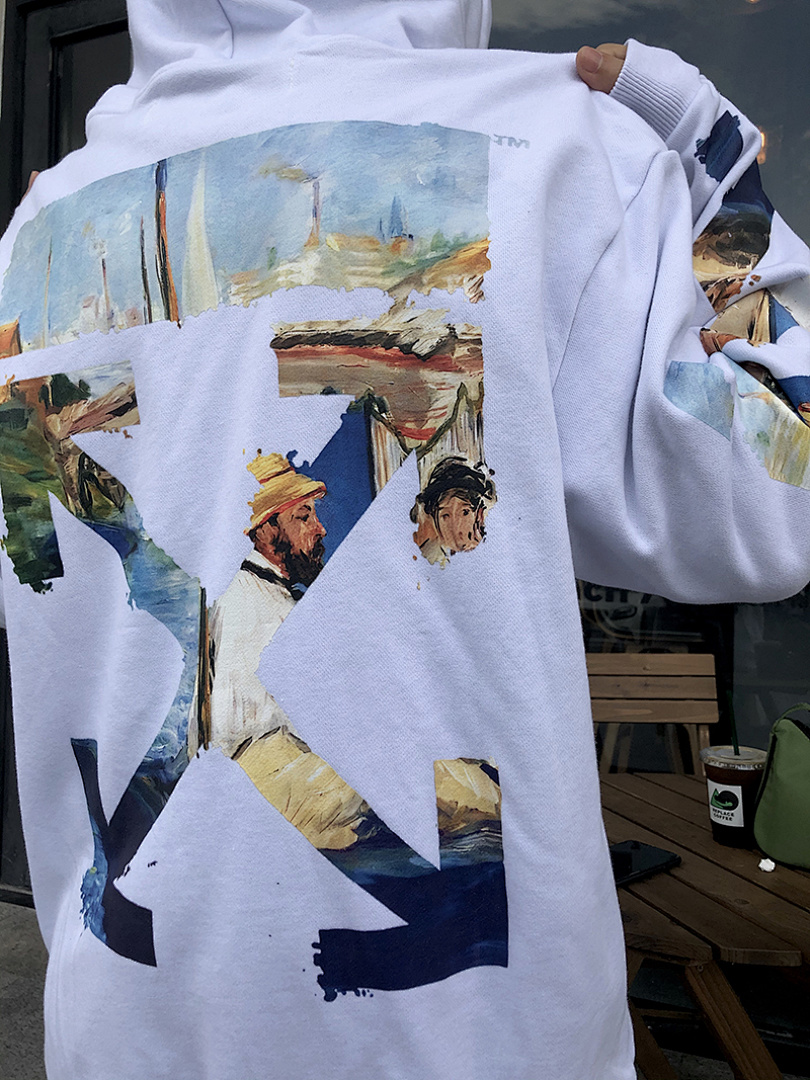 Off-White 135 OFF-WHITE (WHITE HOODIE) - Image 61