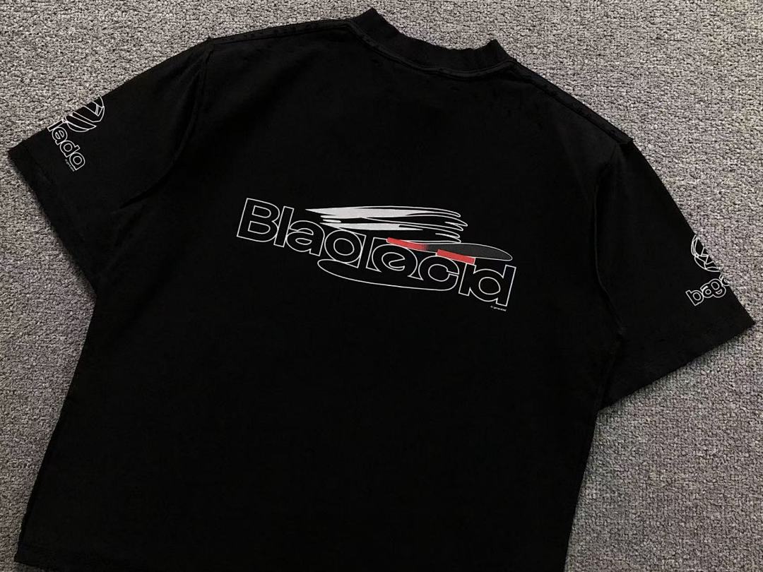 Balenciaga 125 B⭐L⭐⭐⭐IA⭐A T-SHIRT 42041303163 (Im 170Cm 60Kg I Wear Size XS In The Phot) - Image 12
