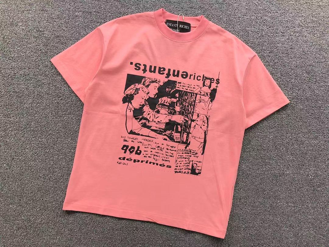 Chanel 85 ENFANTS RICHES DEPRIMES T-SHIRT 5211721162 (Im 170Cm 60Kg I Wear Size S In The Phot) - Image 6