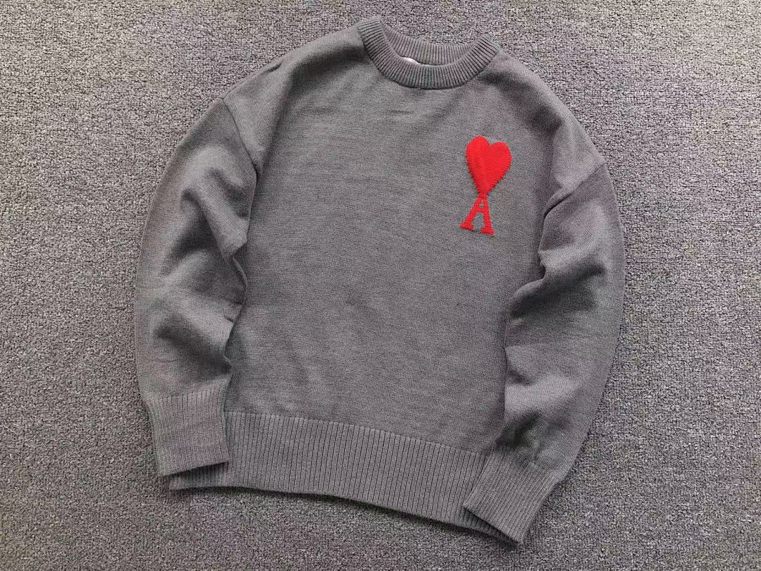 AMI 188 AMI SWEATER 21103062001 (Im 170Cm 60Kg I Wear Size L In The Phot) - Image 11