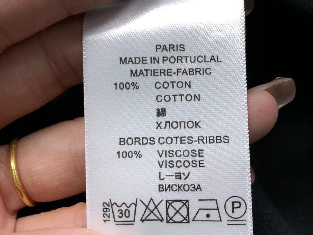 Balenciaga 115 B⭐L⭐⭐⭐IA⭐A T-SHIRT 31151221 (Im 170Cm 57Kg I Wear Size M In The Phot) - Image 23