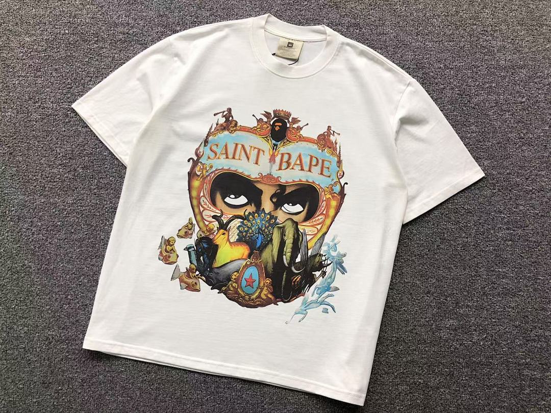 Bape 115 VINTAGE BAPE T-SHIRT 4050133317 (Im 170Cm 60Kg I Wear Size L In The Phot) - Image 6