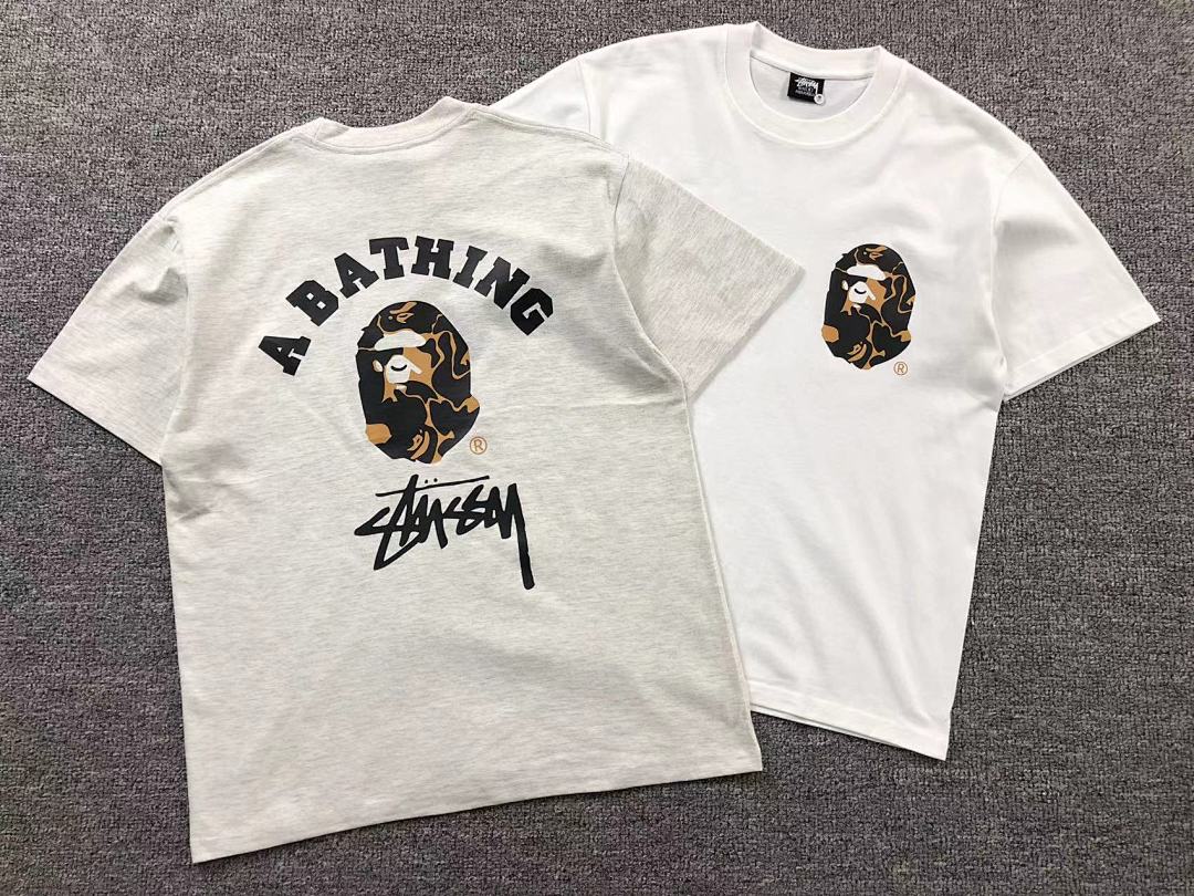 Bape 85 STUSSY BAPE T-SHIRT - Image 3