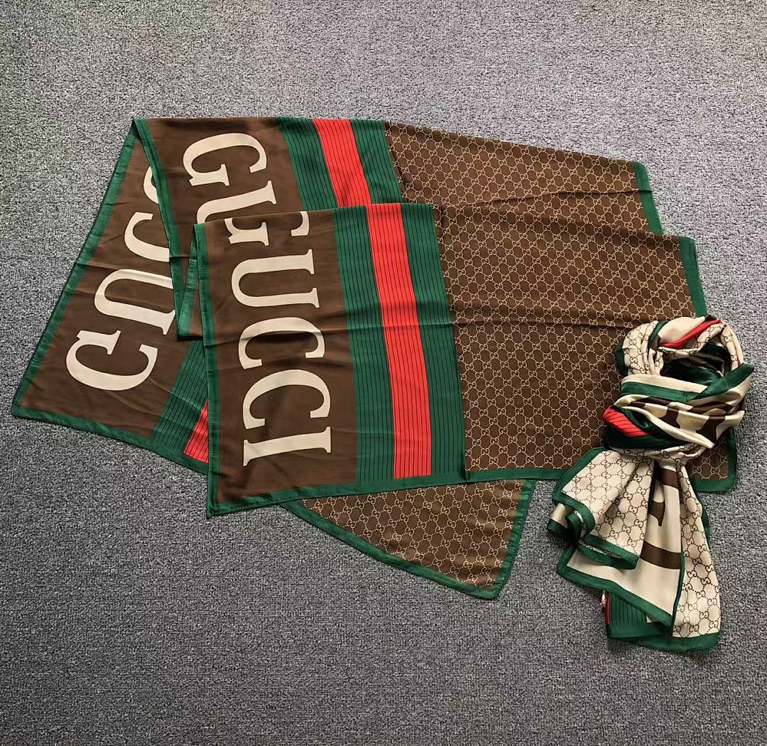 Gucci 68 G⭐C⭐I SCARF 2203168276 (Long 180CM* Wide 90CM*)
