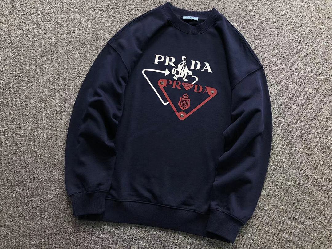 Prada 165 P⭐A⭐A HOODIE 5111412147 (Im 170Cm 60Kg I Wear Size M In The Phot) - Image 7